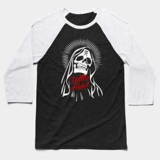 Tattoo Addict Til Death Baseball T-Shirt